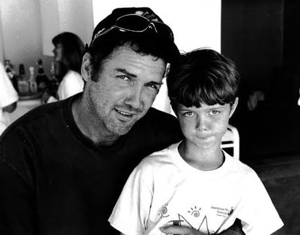 A picture of Connie MacDonald's ex-husband and their son.
